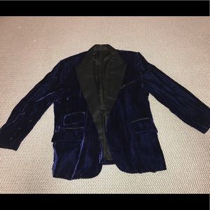 First Nighter Velvet Blue Sports Jacket